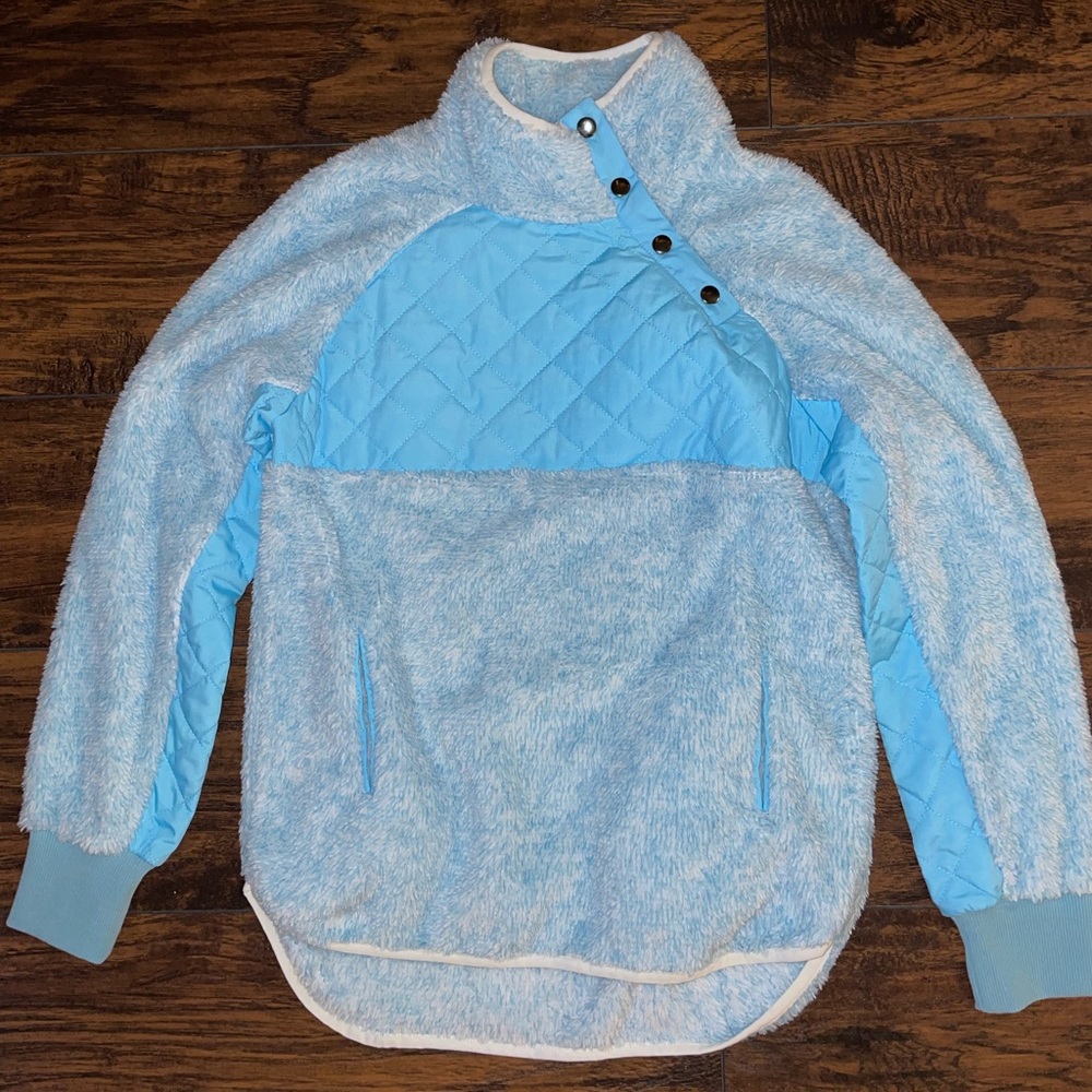 Women’s Viishow Quilted Fleece Pullover - Picture 1 of 6
